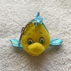 Flounder from The Little Mermaid keychain